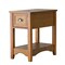 Contemporary Chair Side End Table Compact Table W/ Drawer Nightstand Espresso/Tawny/Walnut